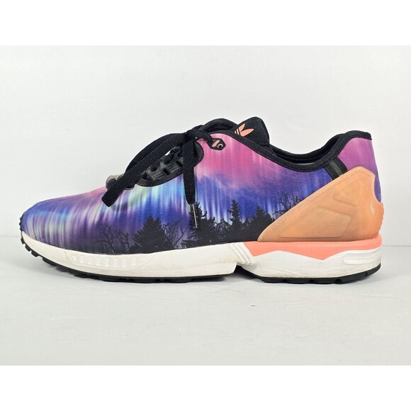 Adidas ZX Flux Torsion Rainbow Prism Men's Running Shoes Mens 11 - Picture 2 of 8